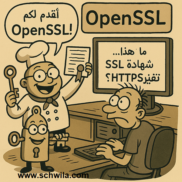تعرف على OpenSSL، الأداة القوية للتشفير وتأمين الاتصالات الرقمية. دليل شامل يحتوي على أمثلة عملية ومصادر موثوقة.