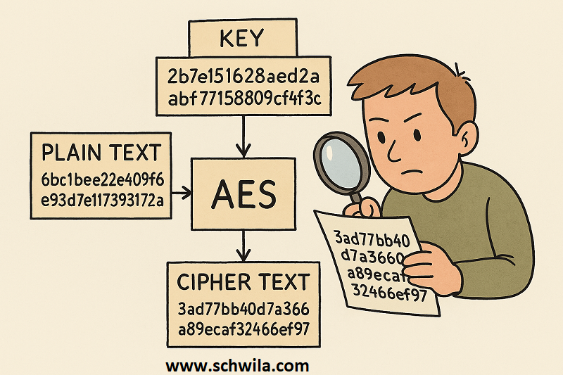 تحليل تشفير AES خطوة بخطوة